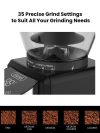 Gevi Burr Coffee Grinder for Espresso, Drip, Percolator, French Press, American, Turkish Coffee GECGI406B-U7 - Image 5