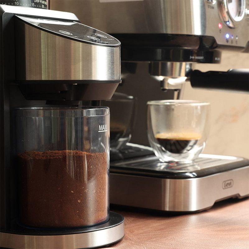 Gevi Burr Coffee Grinder for Espresso, Drip, Percolator, French Press, American, Turkish Coffee GECGI406B-U7 - Image 8