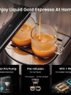 Compact Espresso Coffee Machine with Milk Frother GECME418E-U - Image 6