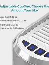 Compact Espresso Coffee Machine with Milk Frother GECME418E-U - Image 9