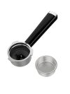 Single Cup Dual Wall Metal Filter and Portafilter Combo For Espresso Coffee Machine ECMA0-SS0A2 - Image 4