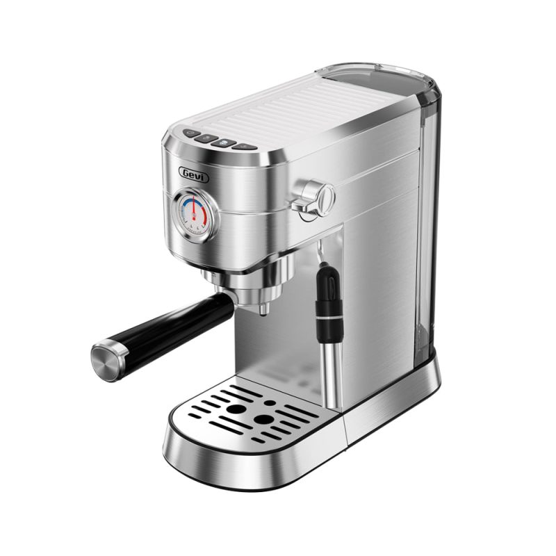 Compact Espresso Coffee Machine with Milk Steam Wand GECME418EA-U - Image 2