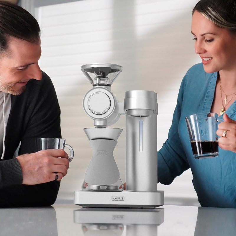GEVI BrewOne 4-in-1 Premium Pour Over Coffee Maker Machine GESCMA705-U - Image 3