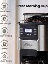 GEVI Programmable 10-Cup Grind & Brew Coffee Maker Machine with Built-in Grinder GECMA025AK-U - Image 3