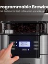 GEVI Programmable 10-Cup Grind & Brew Coffee Maker Machine with Built-in Grinder GECMA025AK-U - Image 9