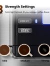 GEVI Programmable 10-Cup Grind & Brew Coffee Maker Machine with Built-in Grinder GECMA025AK-U - Image 7
