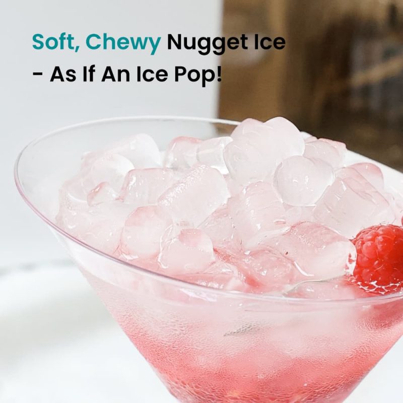 GEVI Household V2.0 Countertop Nugget Ice Maker Machine for Home GIMN-1000B - Image 4