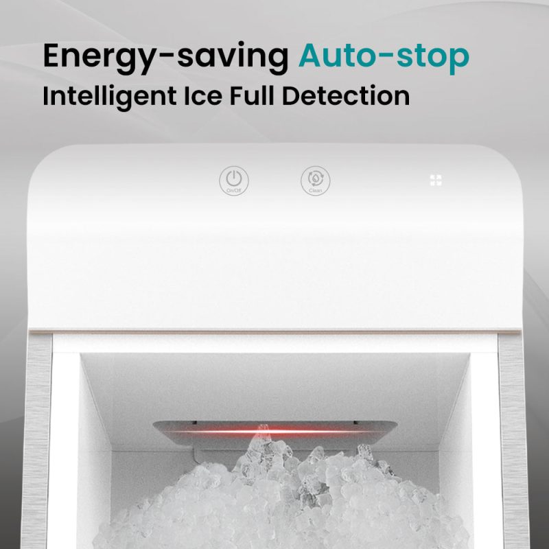 GEVI Household V2.0 Countertop Nugget Ice Maker Machine for Home GIMN-1000B - Image 12