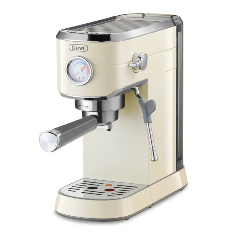 Compact Espresso Coffee Machine with Milk Frother GECME418E-U - Image 13