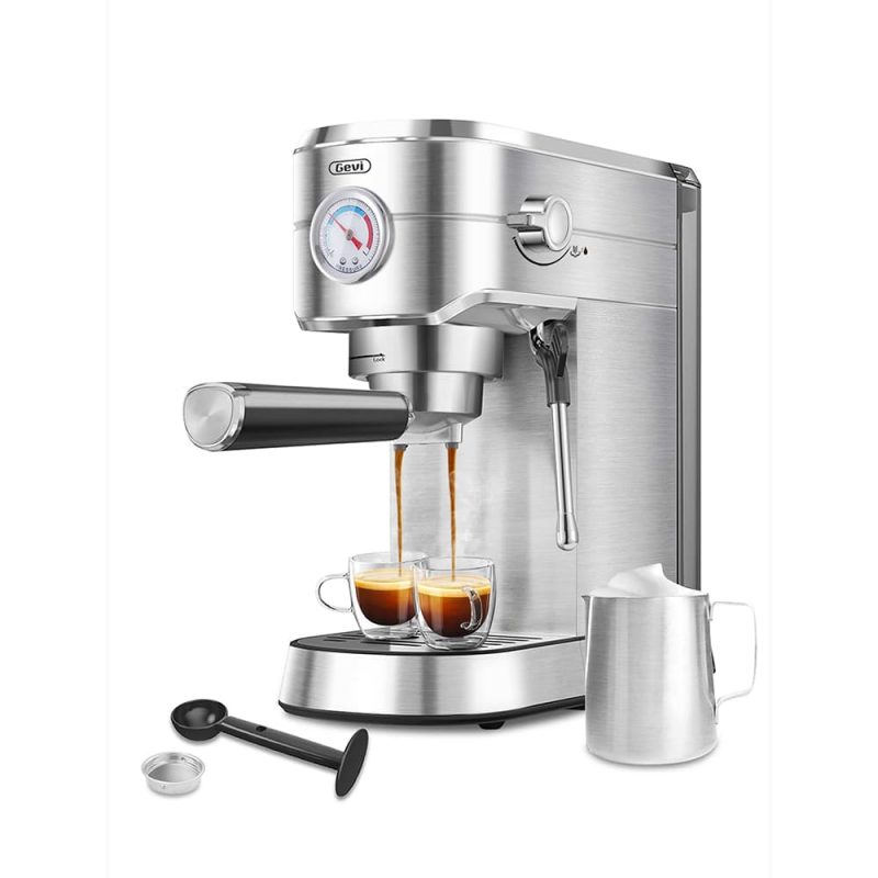 Single Cup Dual Wall Metal Filter and Portafilter Combo For Espresso Coffee Machine ECMA0-SS0A2 - Image 7