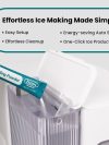 GEVI Adella Crystal Clear Nugget Ice Maker Machine GIMN-1005 - Image 7
