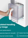 GEVI Adella Crystal Clear Nugget Ice Maker Machine GIMN-1005 - Image 6