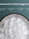 GEVI Adella Crystal Clear Nugget Ice Maker Machine GIMN-1005 - Image 5