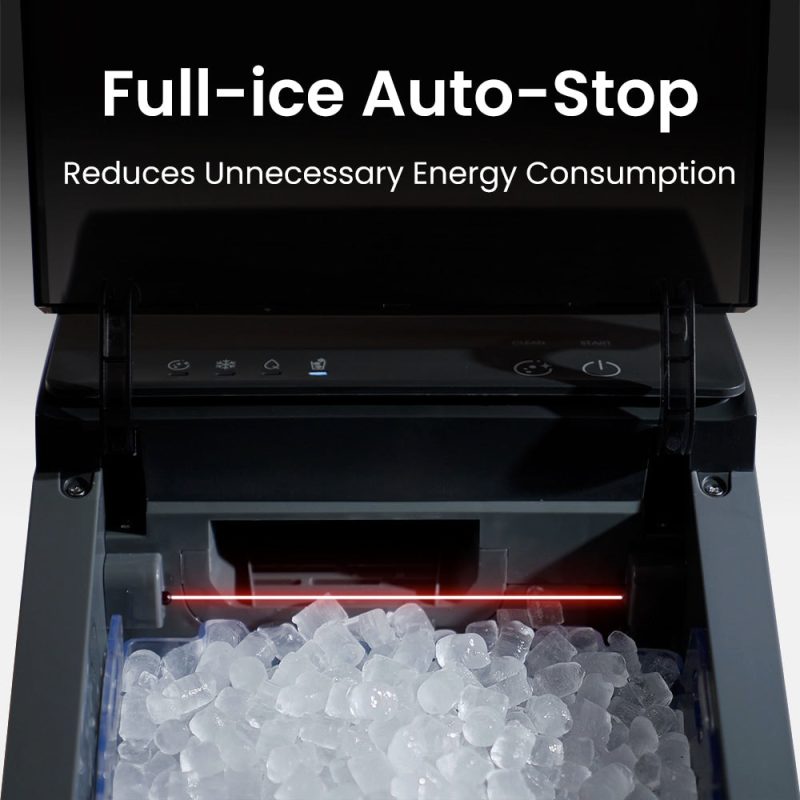 GEVI KNOVA Portable Countertop Compact Gemi Nugget Ice Maker - Image 8
