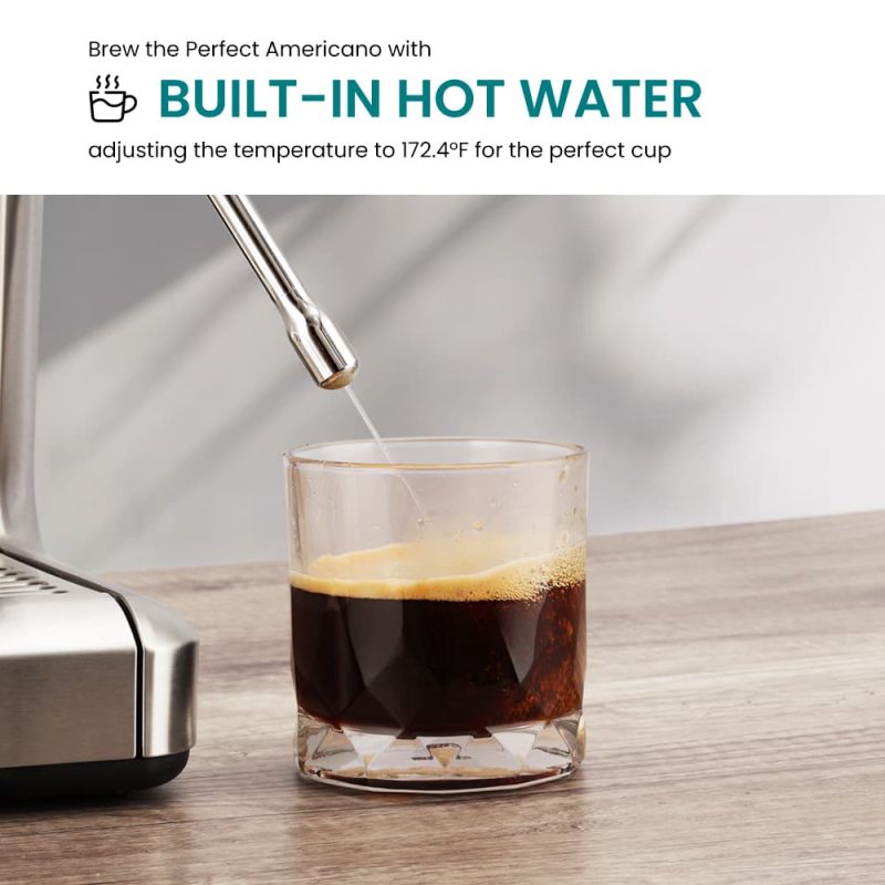GEVI Ezbru 1000 Espresso Coffee Maker Machine with Pre-infusion ECMC0 - Image 7