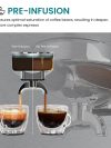 GEVI Ezbru 1000 Espresso Coffee Maker Machine with Pre-infusion ECMC0 - Image 3