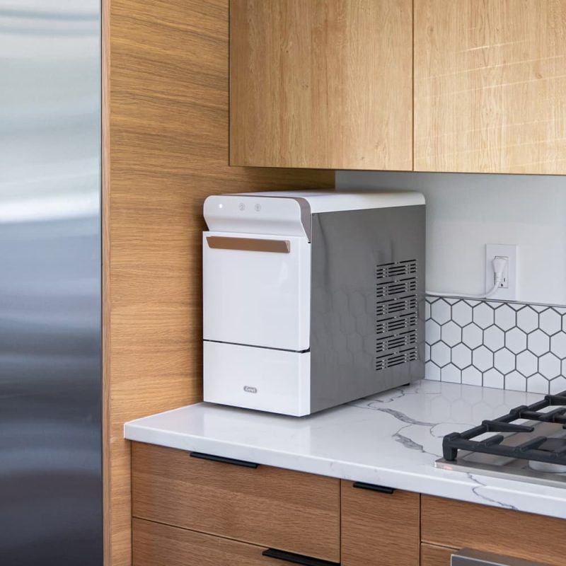 GEVI Household V2.0 Countertop Nugget Ice Maker Machine for Home GIMN-1000B - Image 14