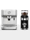Ezbru Espresso Barista Starter Set with Grinder